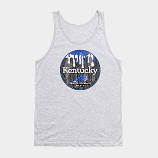 Kentucky Bourbon Bluegrass State Tank Top